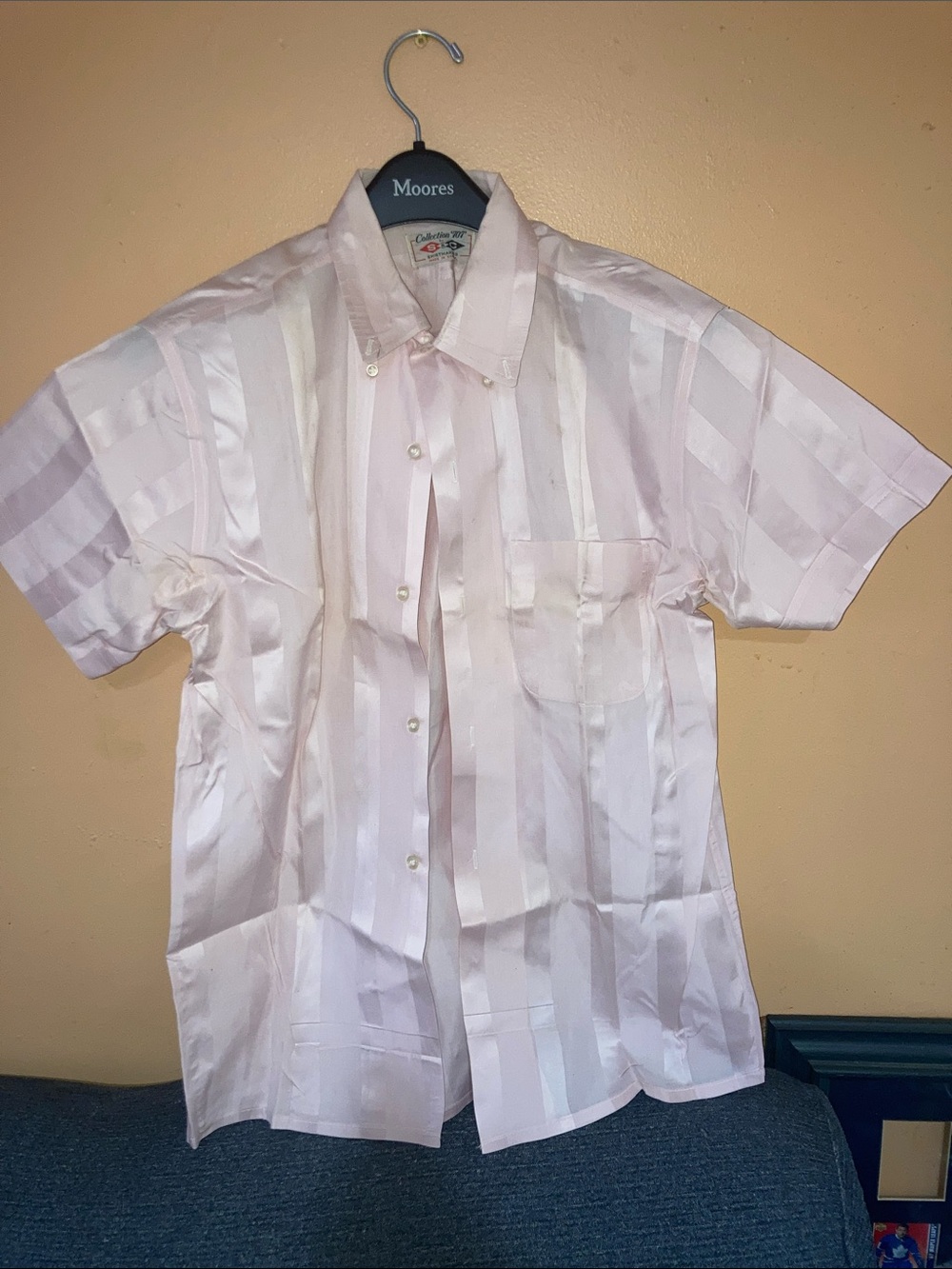 Rare vintage Collection 707 Men's Short-Sleeve Button-Down dress shirt